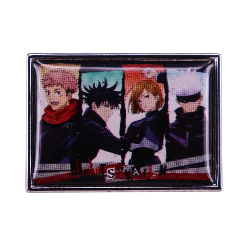 Jujutsu Kaisen Brooch Fushiguro Megumi Gojo Satoru Sukuna Yuji Itadori Enamel pin Manga Comics Series Anime Badge jewelry