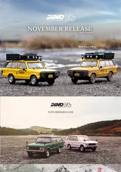 INNO64 1:64 RANGE ROVER CLASSIC / CAMEL TROPHY 1982 Version Model Car