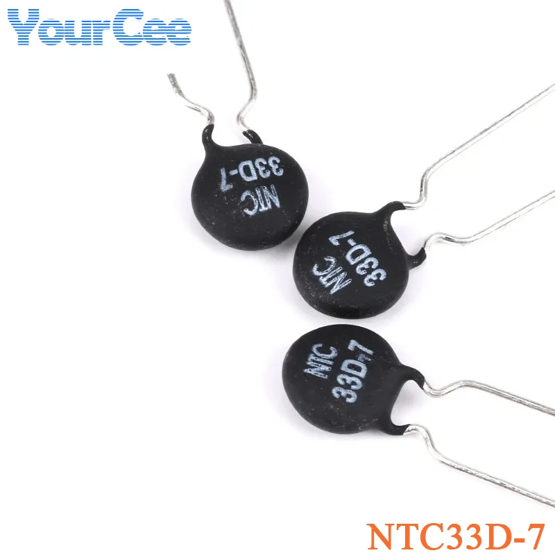 50pcs/20pcs NTC33D-7 NTC Thermistor Resistor NTC 33D-7 33D7 Thermal Resistance