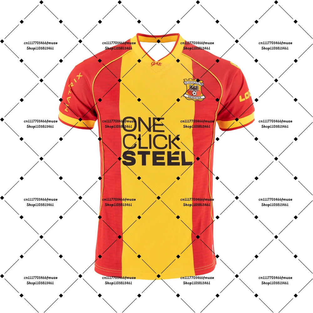 26-27 New Outdoor Soccer Sports Top Adult T-shirt Go Ahead Eagles Home Third Unisex Training Dry-fit Breathable Football Jersey