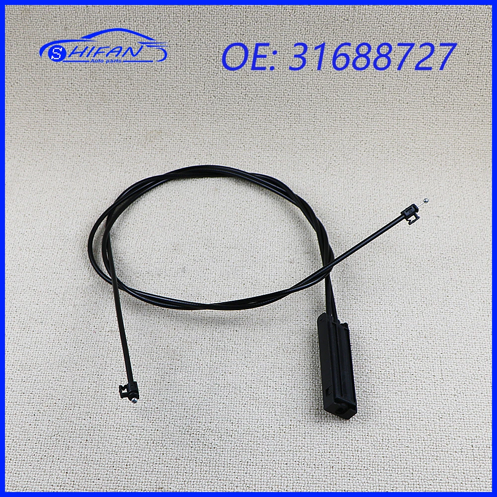 31688727 Engine Hood Release Cable For Volvo XC60 2018 2019 2020 2021 2022 2023 2024