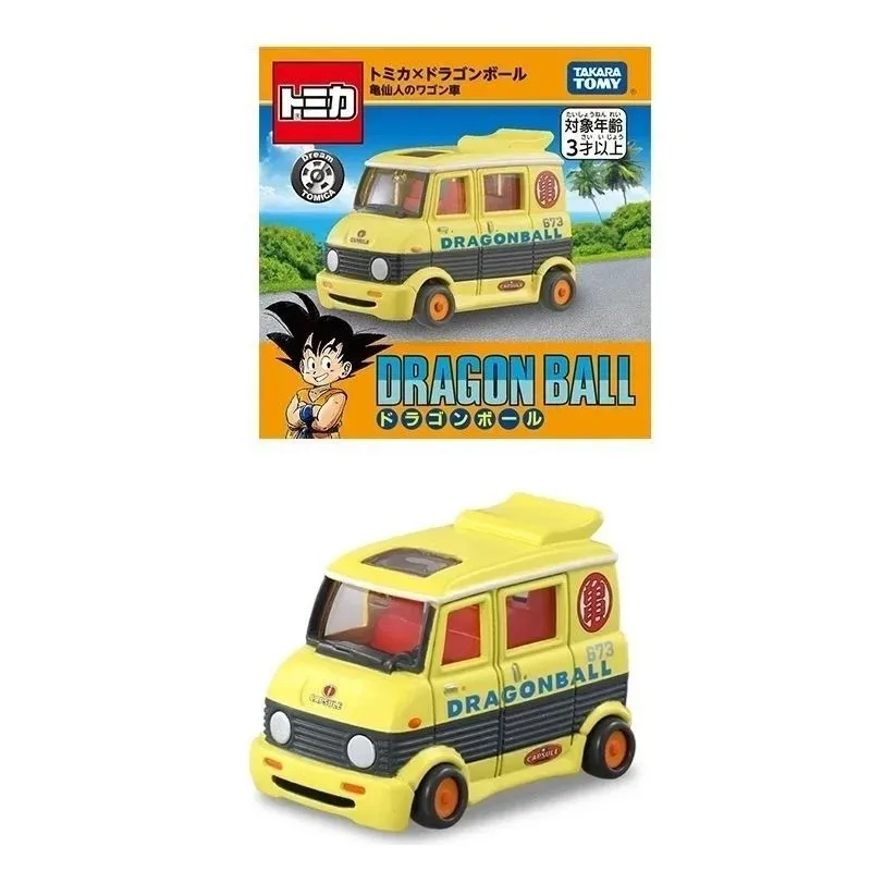 Nowy model samolotu TAKARA TOMY Dragon Ball Kame Sennin Red Ribbon Army Son Goku Kinto Un Metalowy Model Samochodu Zabawka dla Chłopców