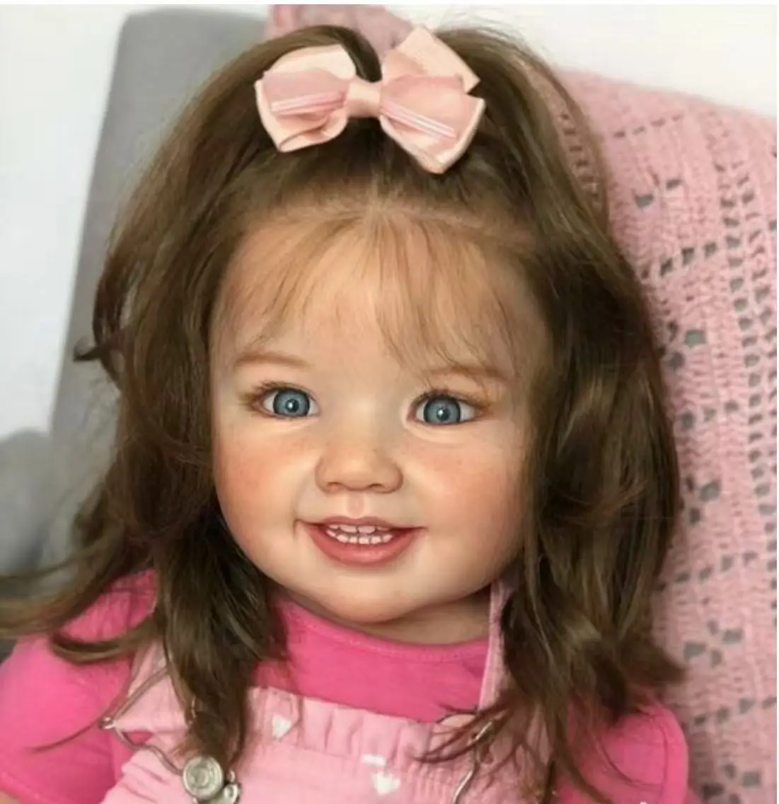 

DLS Customized Limited Supply 28inch Reborn Baby Different Type Of Cammi Already Finished Girl doll with different dress