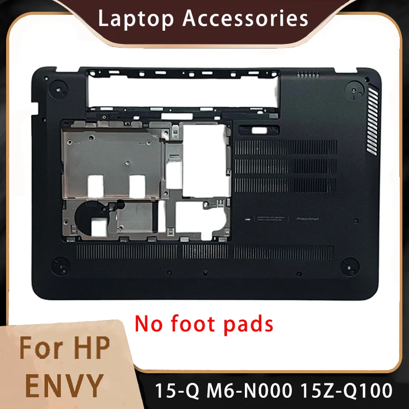 New For HP ENVY 15-Q M6-N000 15Z-Q100;Replacemen Laptop Accessories Bottom Black D Cover No Foot Pads