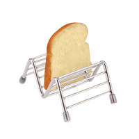 Tortilla Rack Taco Holder Stainless Steel Corn Tray Mexican Pancake Stand Food Organizer Kitchen Barware Burrito Stand
