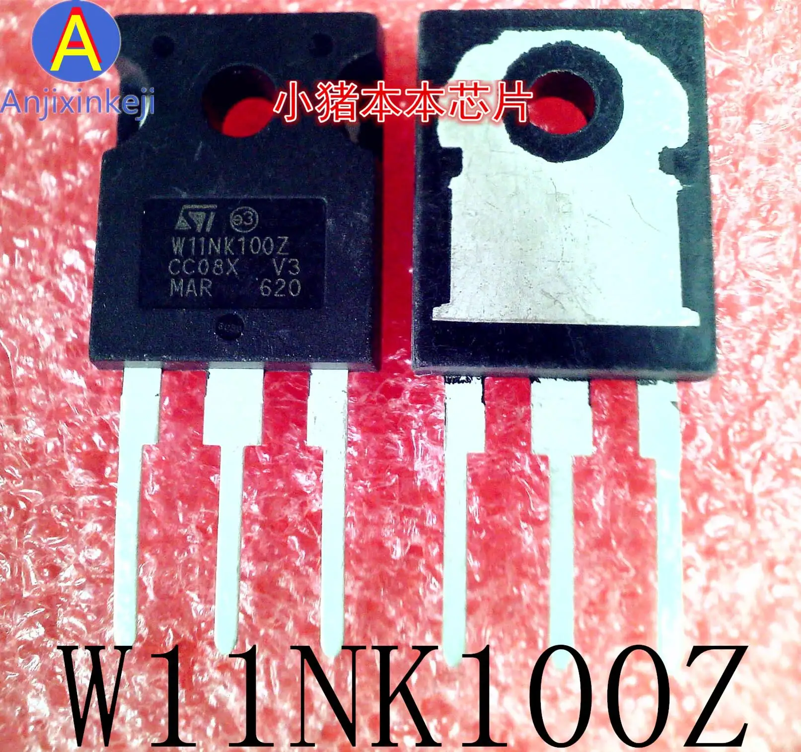 10pcs 100% orginal new best quality  W11NK100Z STW11NK100Z TO-247