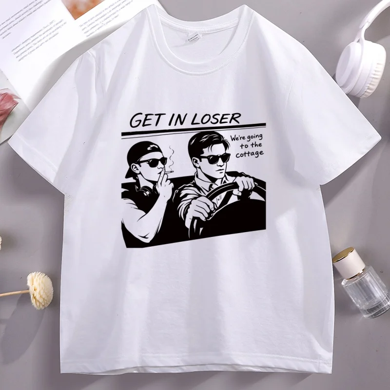 

Heated Rivalry Cottage Hollander Rozanov Tee Shirt Men Women Vintage Cotton Short Sleeve Round Neck Tshirt Comfortable Wear