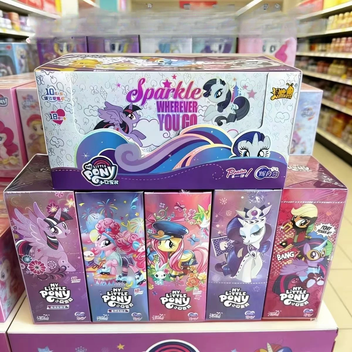 

Коллекционные карточки KAYOU My Little Pony: Пинки Пай, Твайлайт Спаркл, Рэйнбоу Дэш. Редкие карточки, мультяшная игра, аниме, подарок.