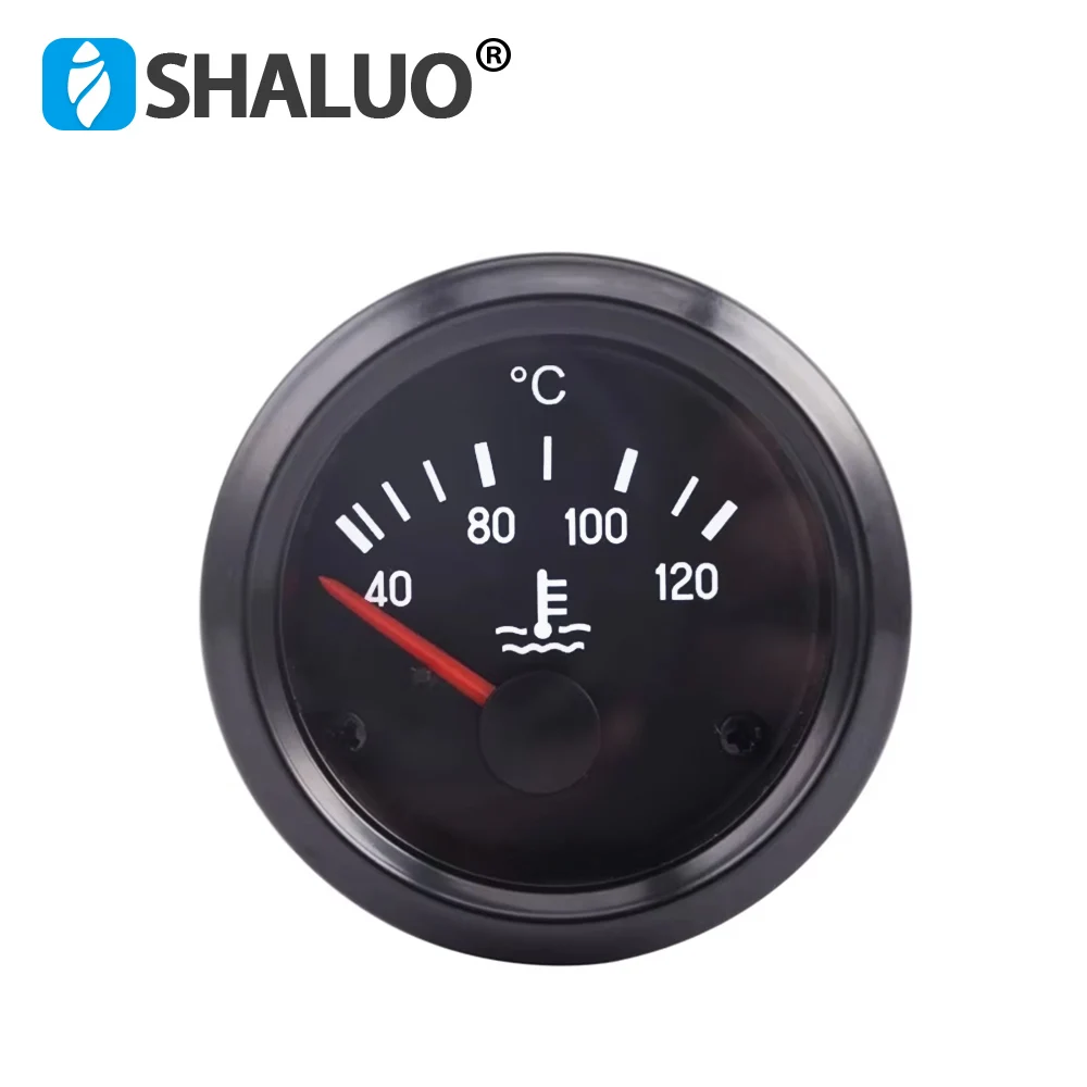 

Universal 40-120C 52MM Water Temperature Gauge Diesel Engine Meter Match With Water Temperature Sensor Generator Parts 287.4-22