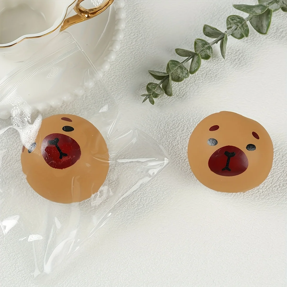 كابيبارا اسفنجي لعبة انتعاش بطيء لطيف الدب البني الحيوان الإجهاد الإغاثة تململ اللعب الحسية للأطفال الكبار الضغط هدية #1