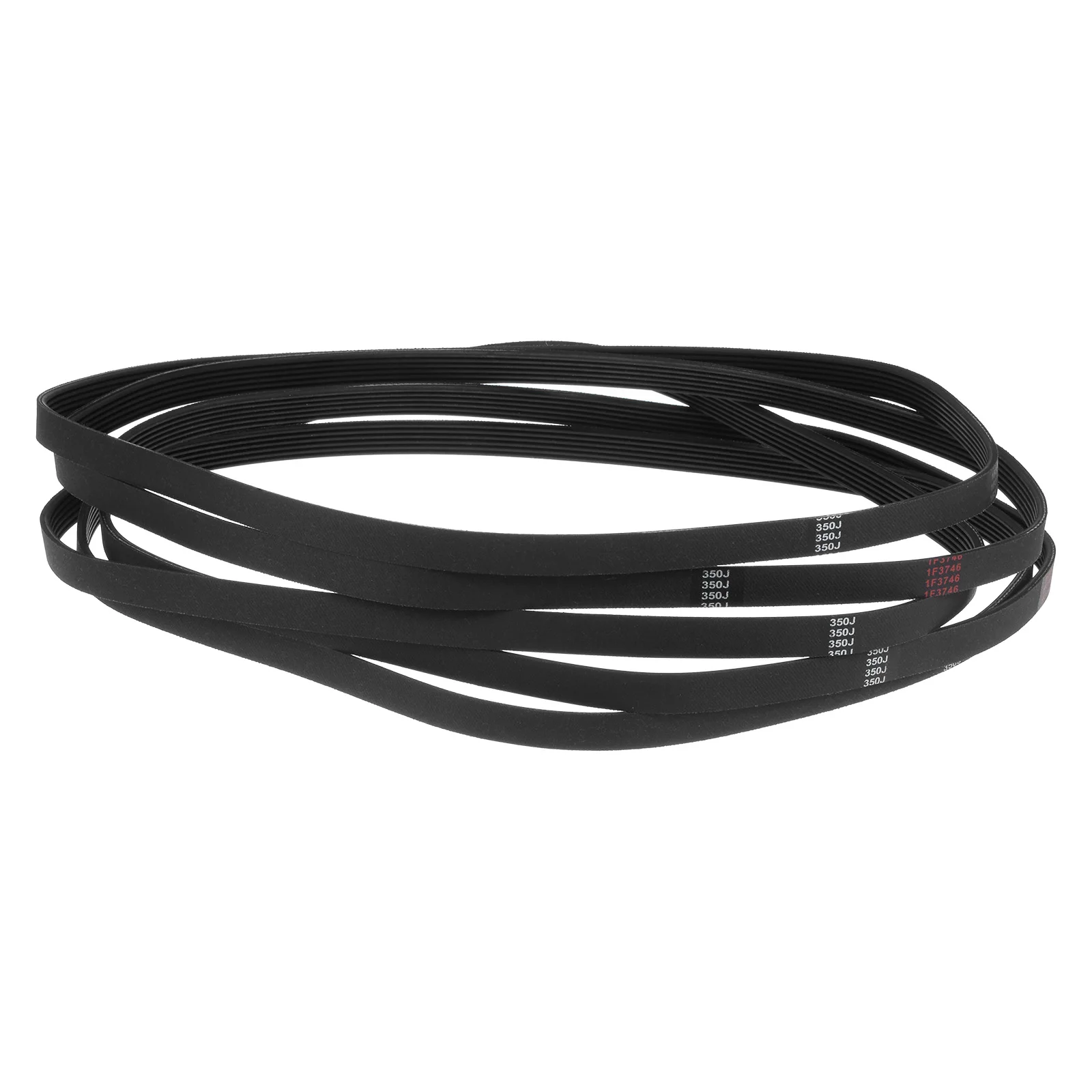 5Pcs Rubber Poly V Belt 6 Ribs PJ V-Ribbed Belt 35-38