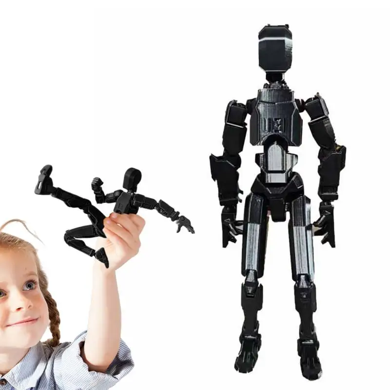 Multi-Jointed Movable Shapeshift Robot 3D Printed Mannequin Dummys 13 Action Figures Toys Kids Adults Parent-children Game Gift