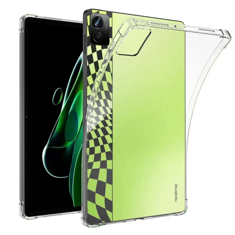 

Мягкий чехол из ТПУ для планшета OPPO Realme Pad 10,4 2021, прозрачная силиконовая защитная задняя крышка для Realme pad 2 Gen 11,5 2023
