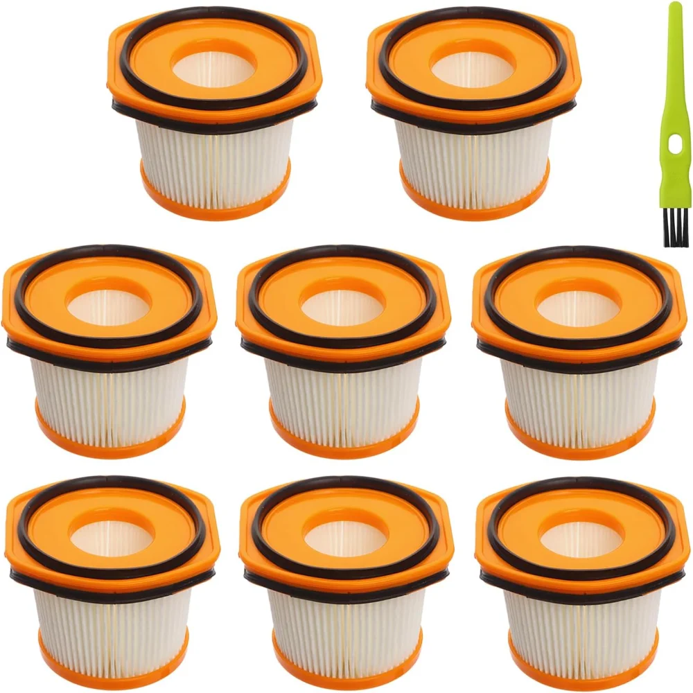 8 Pack Filter  Parts Are Compatible with  Vacuum Filter  WS620, WS630, WS632, WS633,  Cordless  Vacuum Filter  Number XFFWV360