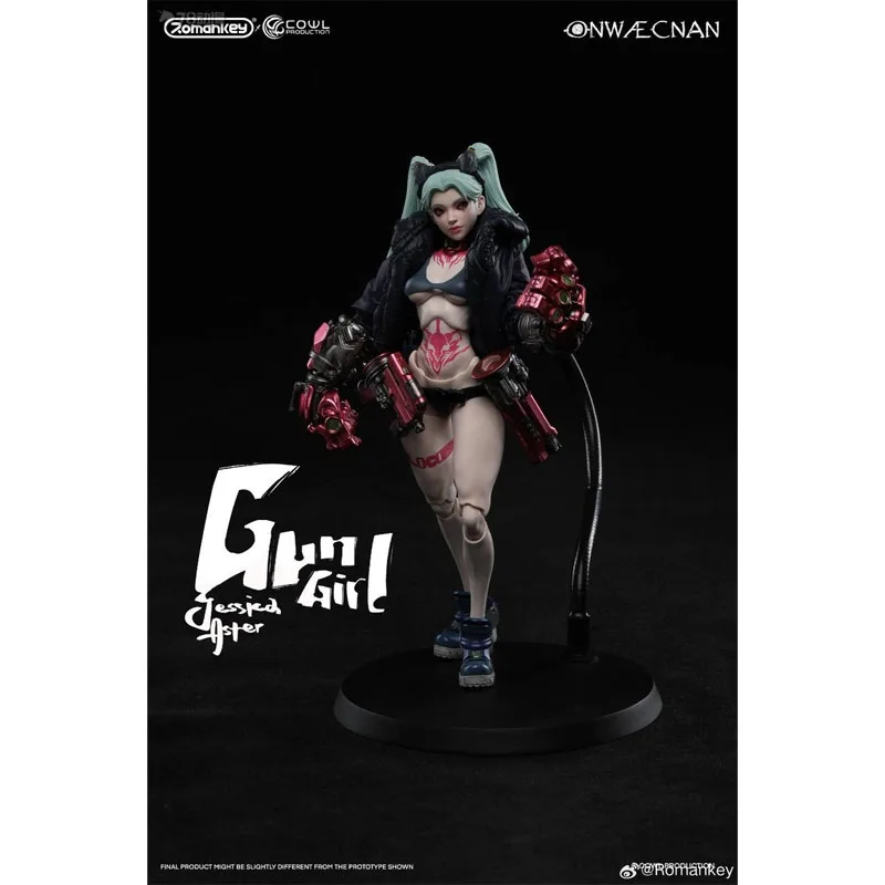1/12 ロマンキー×COWL GUN GIRL ジェシカ・アスター リペアver. アクションフィギュアおもちゃ男の子/女の子/子供/クリスマスギフトモデル装飾品