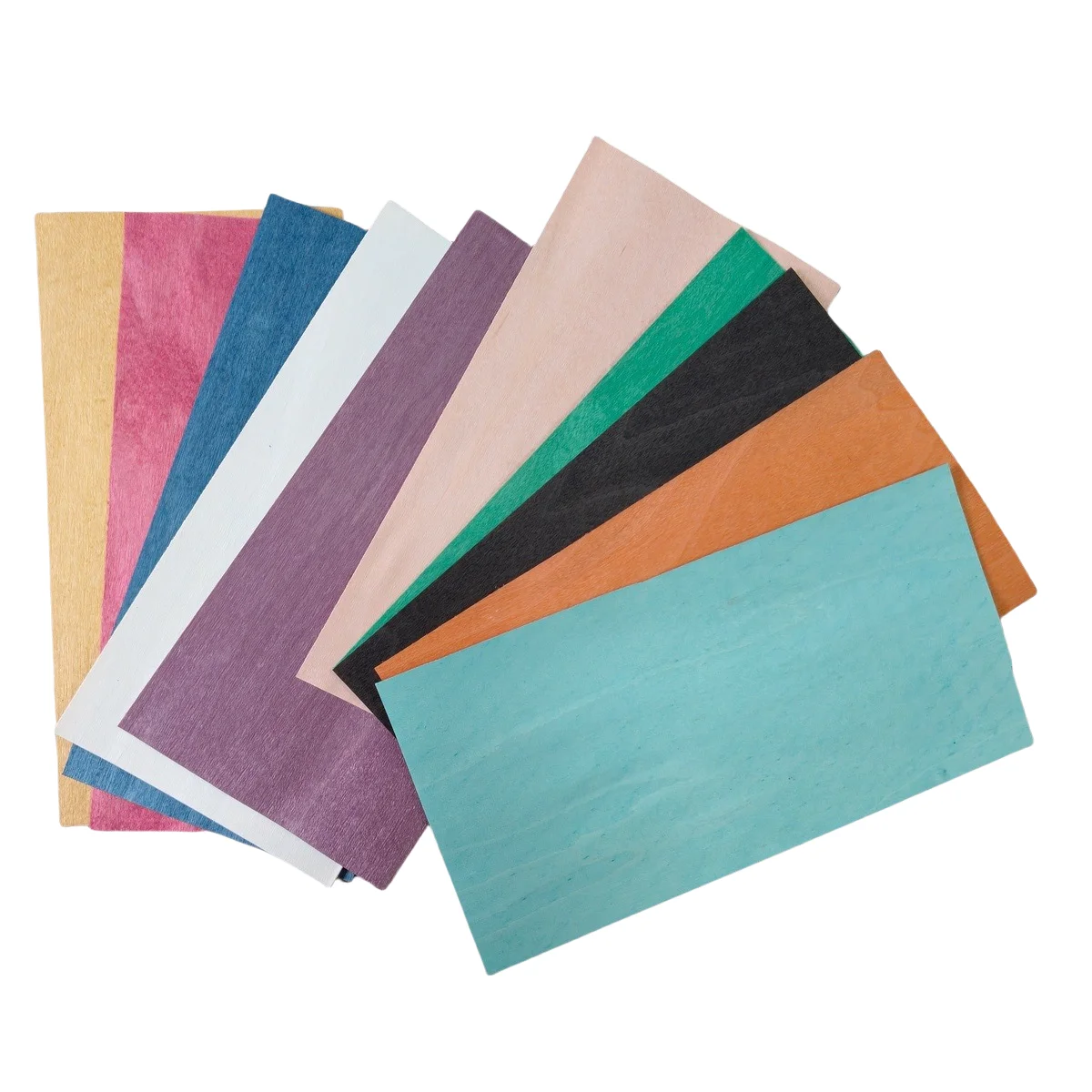 10 ألوان من صفائح قشرة خشب القيقب، 20 سم × 10 سم للوحة أصابع الجيتار صندوق خشبي ترصيع النجارة اليدوية #1