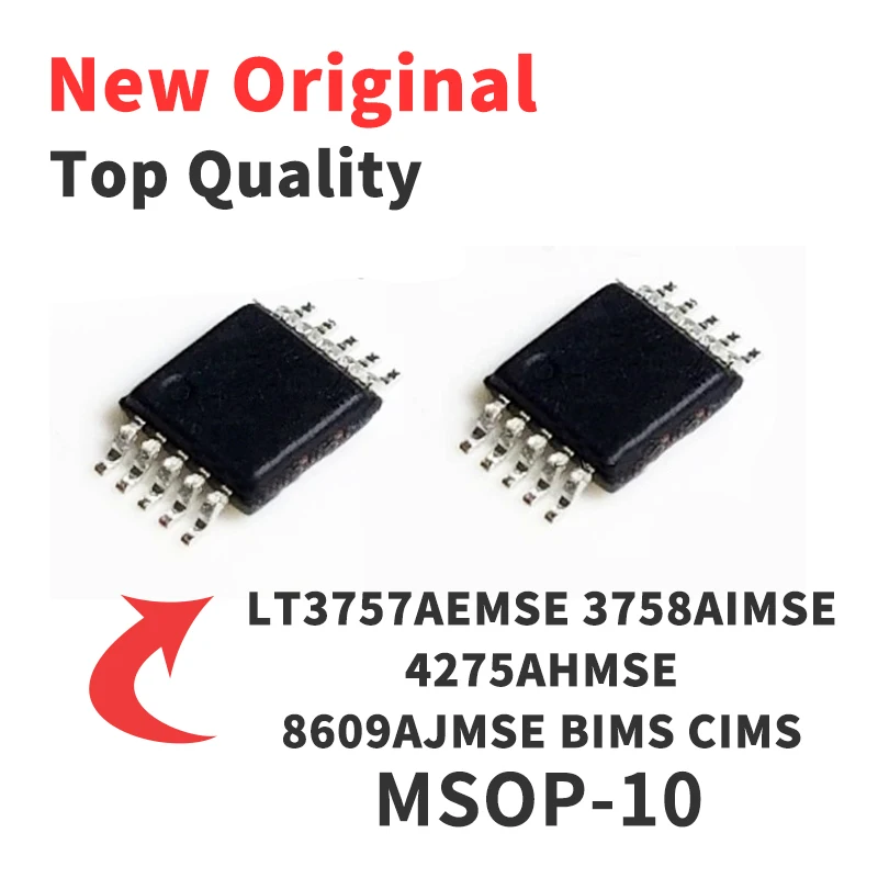 1 Piece LT3757AEMSE LT3758AIMSE LT4275AHMSE LT8609AJMSE LT4275BIMS LT4275CIMS MSOP-10 Chip IC New Original