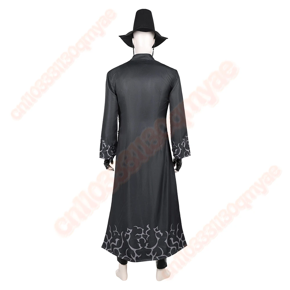 Saja Boys Abby Cosplay Costume Demons Fantasia 2025 Hunters KPop Men Vest Pants Coat Hat Outfits Halloween Carnival Party Suit