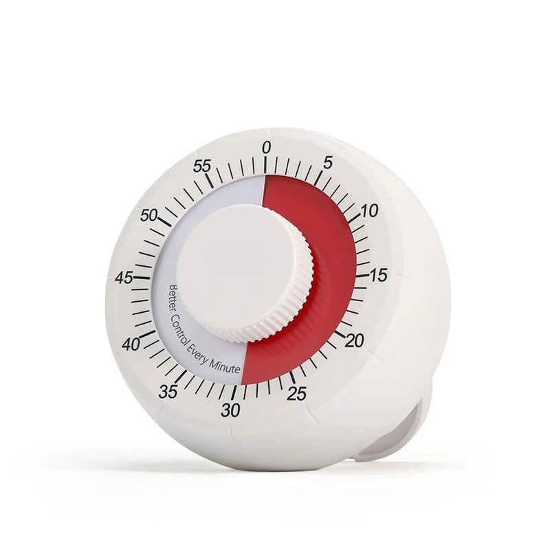 For Kitchen Timer Student Questions Mechanical Timer Magnetic Attraction Visual Time Management Alarm Clock Wholesale Magnetic