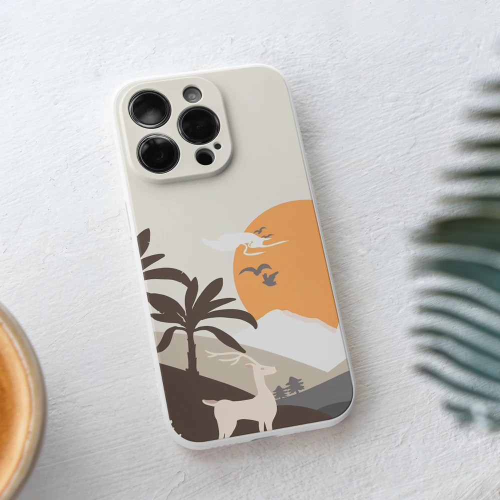 Reduced type Phone Case for IPhone 12 13 14 15 Pro Max Animal Style Phone Case for IPhone 12 13 Mini XR XS Max Soft Shell