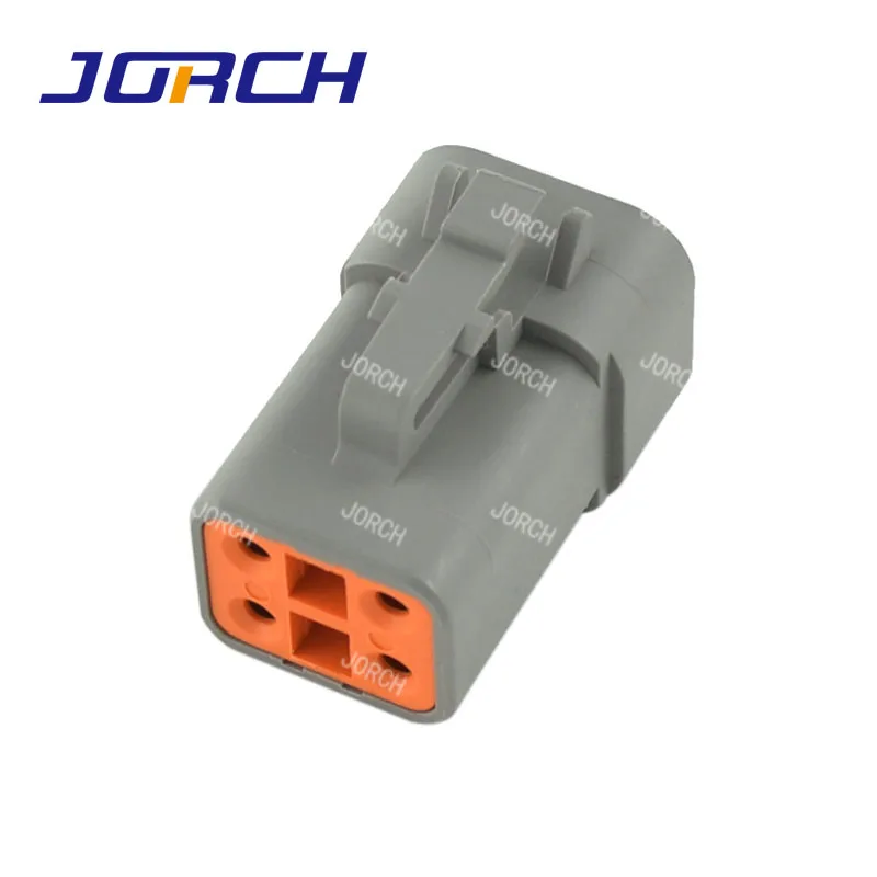 Deutsch DTP 4 Pin Gray Male Female Waterproof Electrical Auto Connectors Plug DTP06-4S DTP04-4P