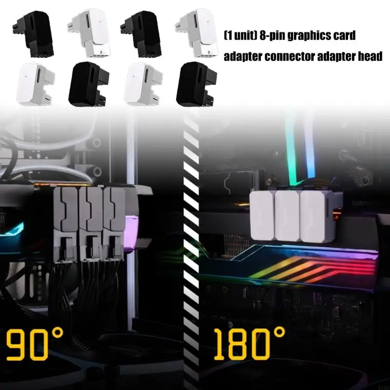Flexible 8PIN Visuals Card Connector Space Saving Design For Dense Case Aluminum Mixture Material K1KF