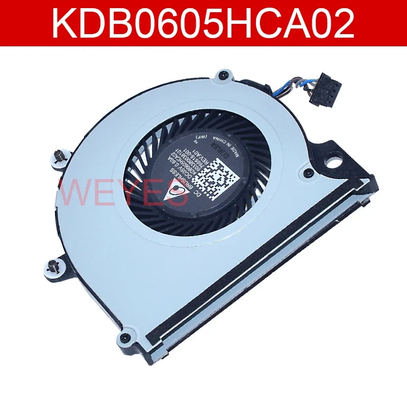 766618-001 KDB0605HCA02 6033B0038101 DC5V 0.60A Four Lines Laptop CPU Cooling Fan For HP Pro X2 612 G1