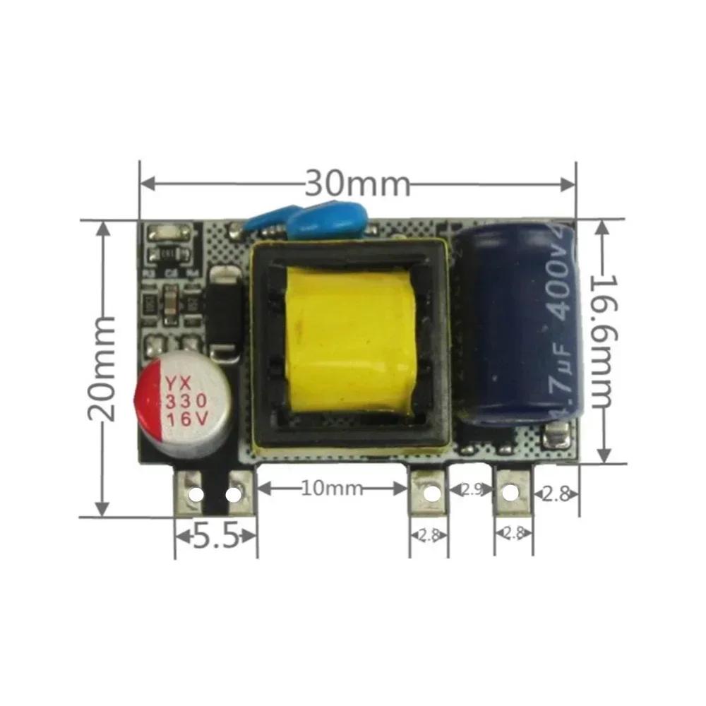 AC-DC  3.7V / 4.2V 2000mA /5V 1700mA 9V 800mA 8.5W Low ripple Switching power supply module AC-DC isolation input  module