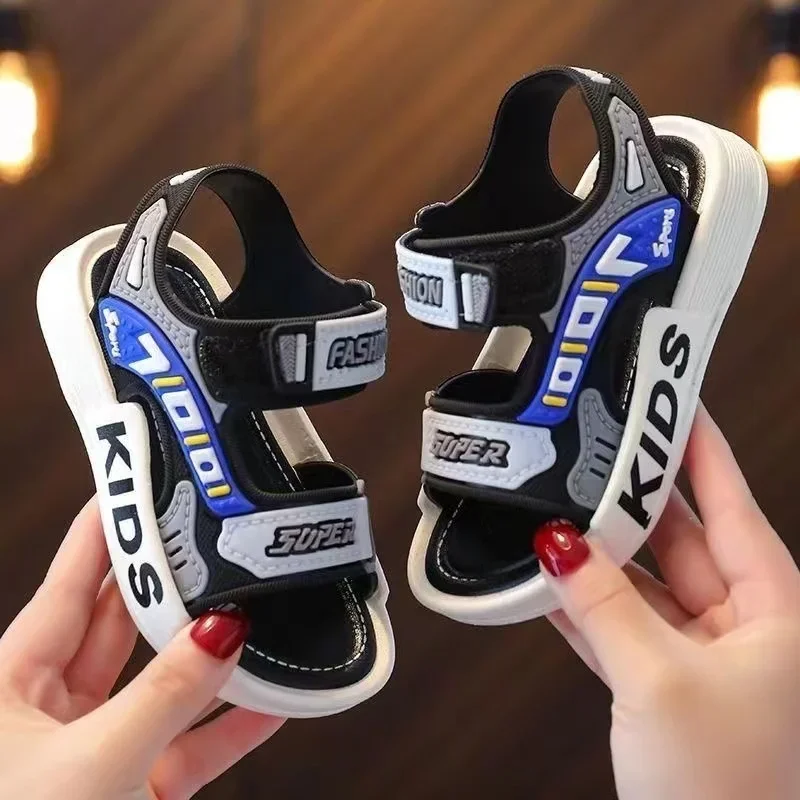 Children Sport Sandals Summer Boys Girls Casual BeachShoe Comfortable Soft Sole Kids Shoes Fashion Non-slip Slippers toddler