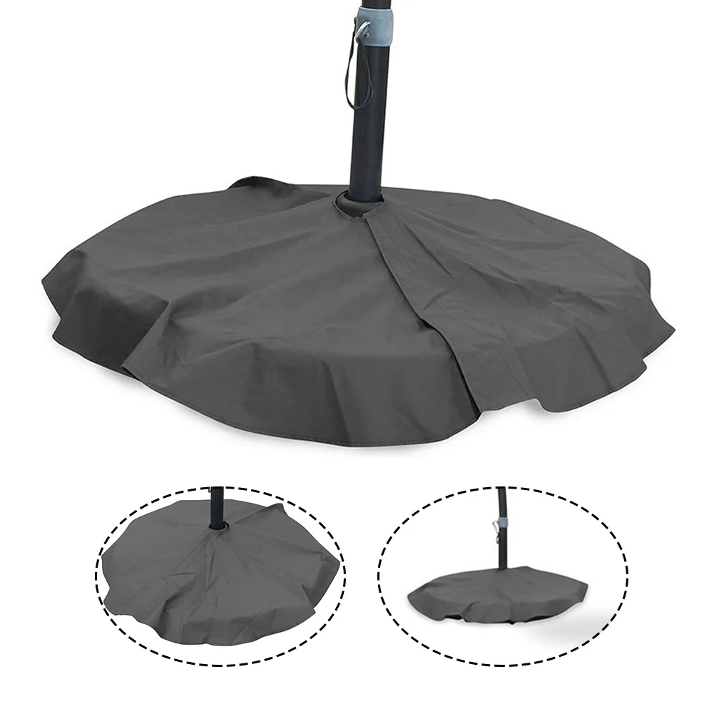 90cm Outdoor Patio Round Umbrella Stand Base Dust Cover Waterproof Sunscreen Oxford Cloth For Various Shapes Of Sun Umbrella Sta