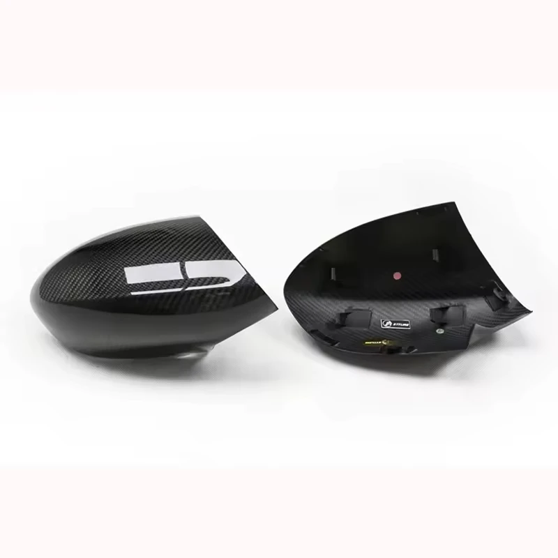 

M3 Style Carbon Fiber Fibre Side Mirror Cover Caps for BMW 1M E82 E92 E93 E90 Ture Factory Fitment