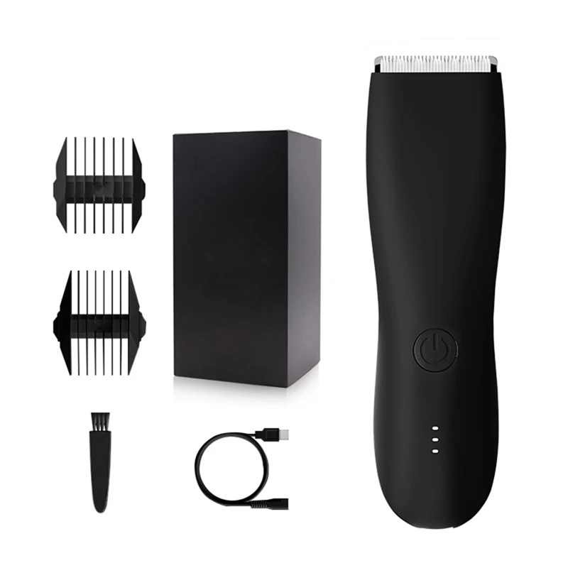 1Set Rechargeable Beard Trimmer Hair Cutting Machine Electric Shaver For Body Hair Shaving Safety Razor