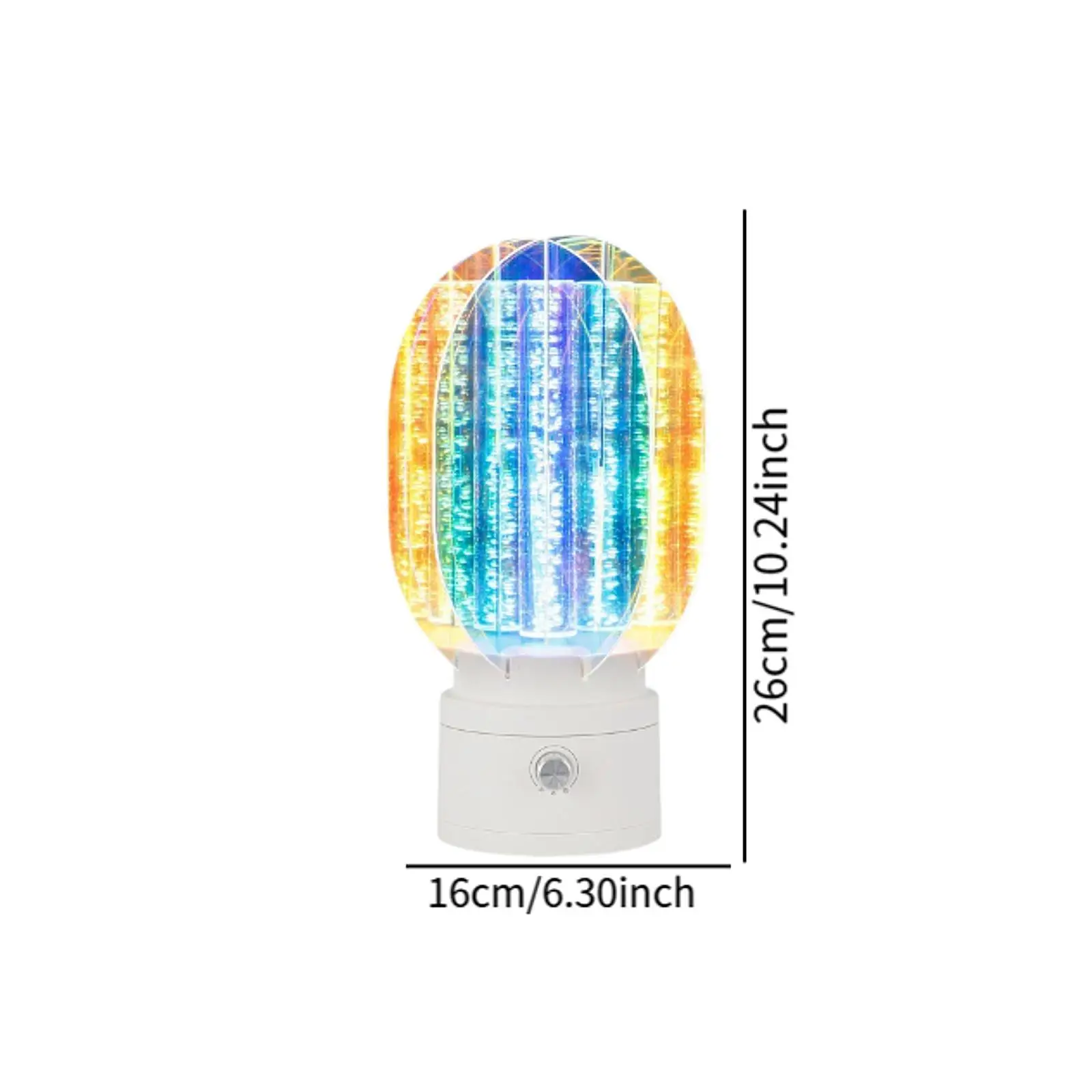 Aurora Night Lamp Rechargeable Nightlight Rotating for Party Gift Home Décor