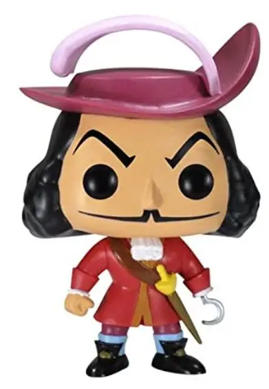 Peter Pan Captain Hook Pirate Vinyl Doll Model Toys