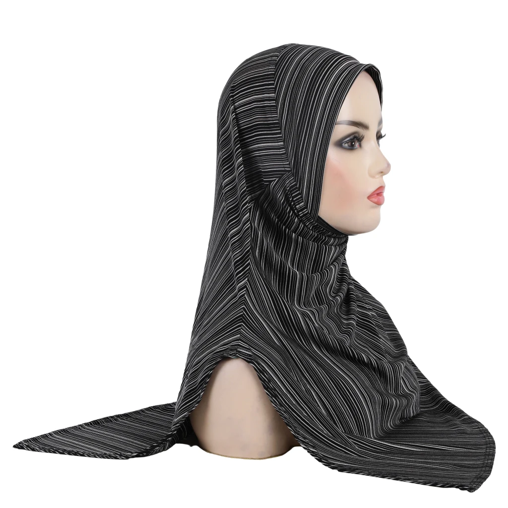 H327 Beautiful Gilrs Muslim Hijab islamic Scarf shawl headscarf hat armia pull on wrap ramadan gift