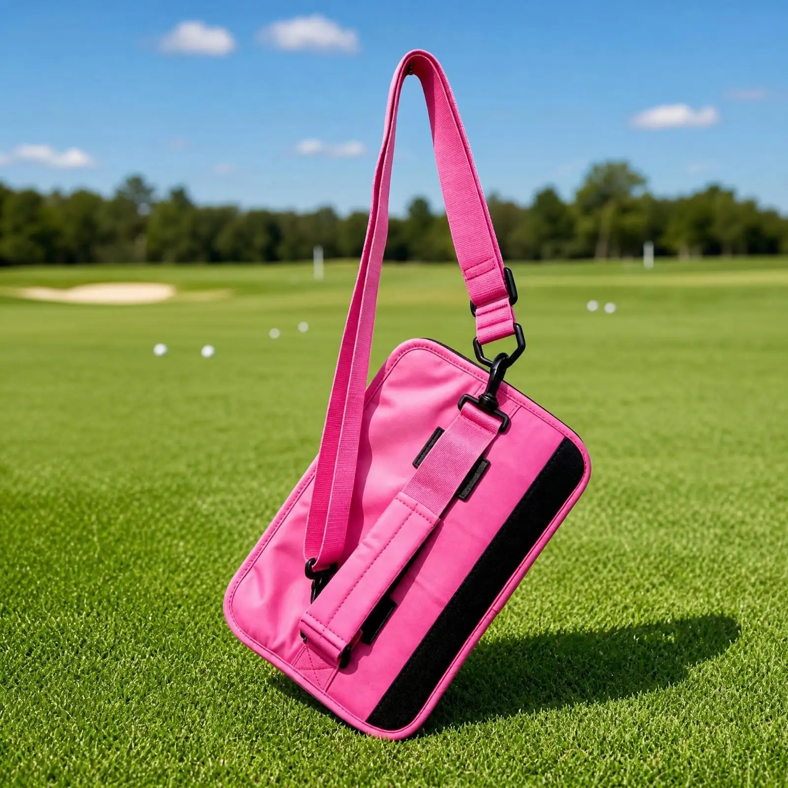 Lightweight Golf Club Carry Case Oxford Fabric Waterproof Golf Stand Bag with Shoulder Strap and Handle for Outdoor Travel