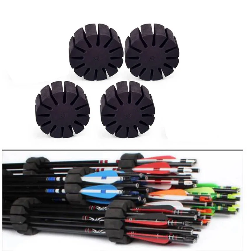 4pcs Hunting Crossbow Archery Arrows Holder EVA Foam Arrow Rack Separator Arrows Quiver Display Support Arrows Protection