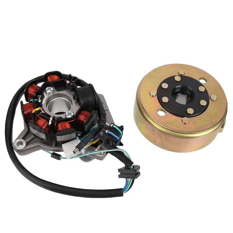For  CG125 Motorcycle Platinum Modified Coil Rotor - Magnetic Steel Magneto Compatible with Xf125 Models