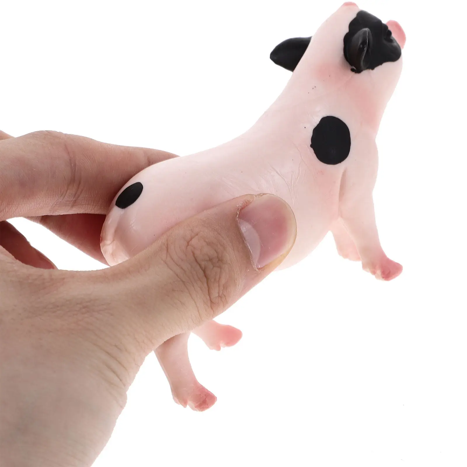 Lifelike Plastic Pig Decoration for Room Desk Garden Nursery Use Educational Cognitive Development Realistic Simulation Pig