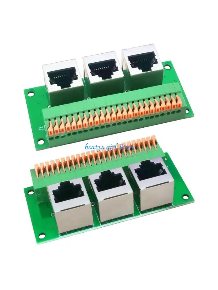 

C7AB RJ45 Connectors RJ45 до 8PIN быстрые весенние терминалы для устранения неполадок в сети