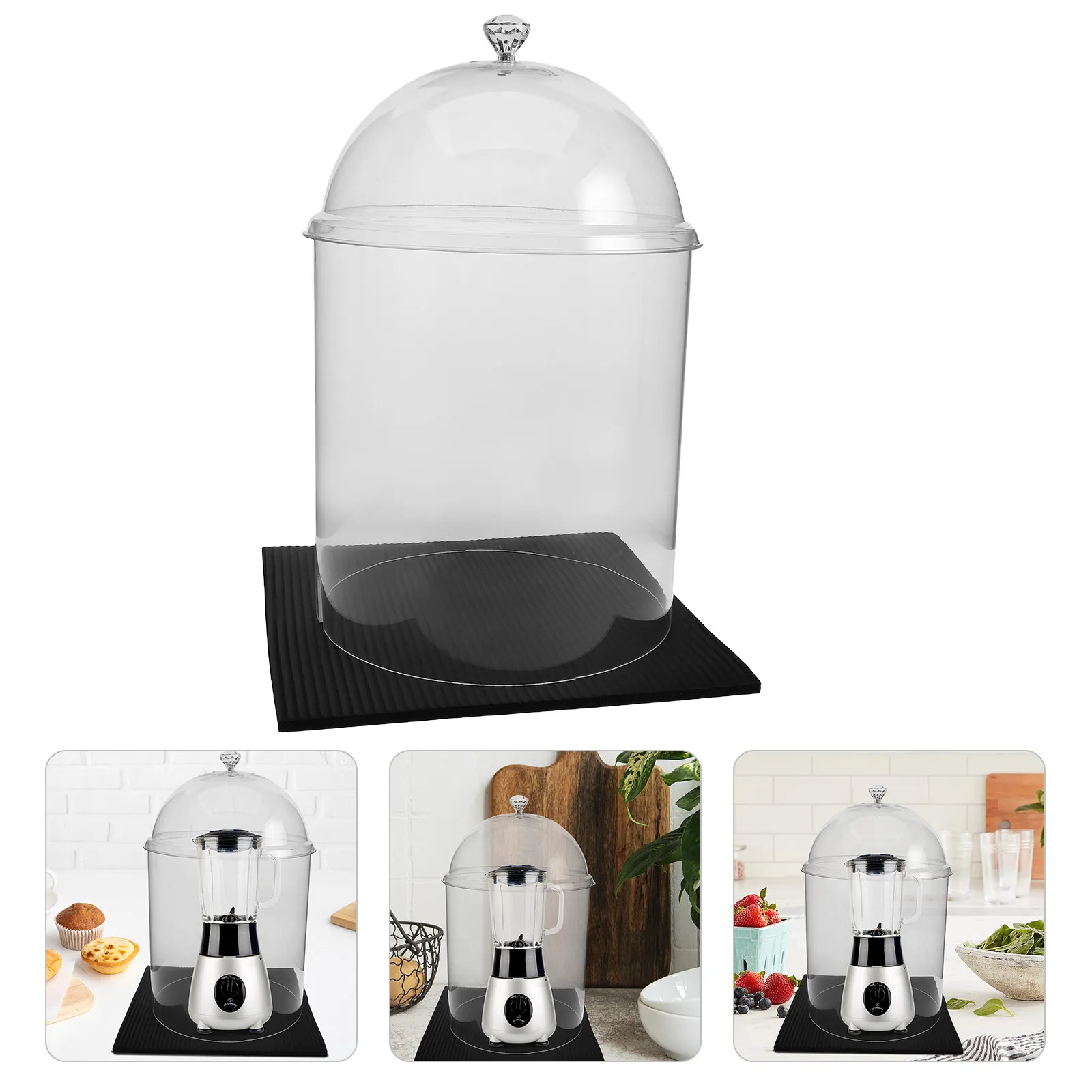 

Звукоизоляционный экран для блендера, прозрачный, шумопоглощающий, для бесшумной работы, кухонный шумопоглощающий экран