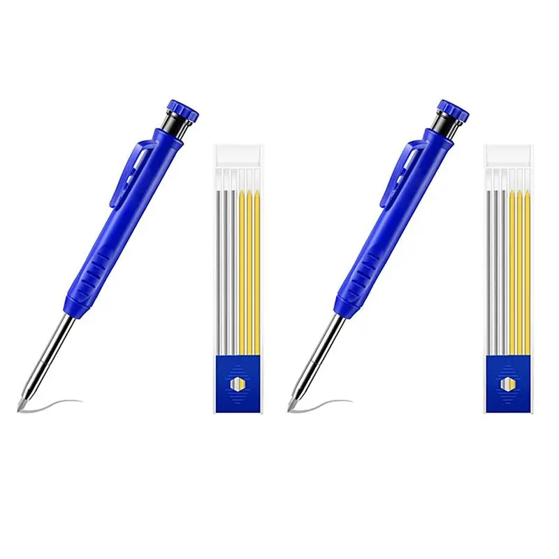 TFTP-2X Long Nosed Streak Welders Pencil With 14PCS 2.8Mm Refills Built-In Sharpener