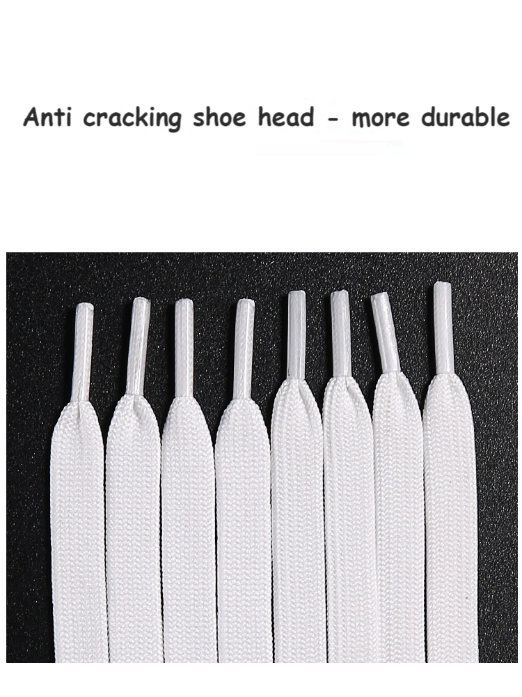 New White Black Flat Shoelaces for Sneakers Laces Shoe Strings Classic Shoe Laces 70/90/100/120/140/160CM High-quality Shoelace
