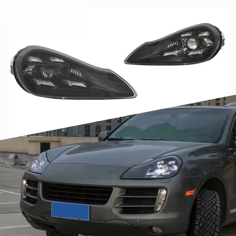 

For 2010 2007 2008 2009 957 Lights Upgrade 2024 Matrix Porsche Cayenne 957 Headlights