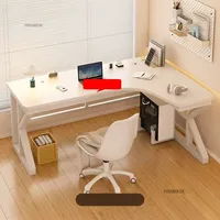 Modern White Corner Computer Desks Home Study Desks Simple Gaming Desks Bedroom Desktop Computer Table Nordic Office Furniture B