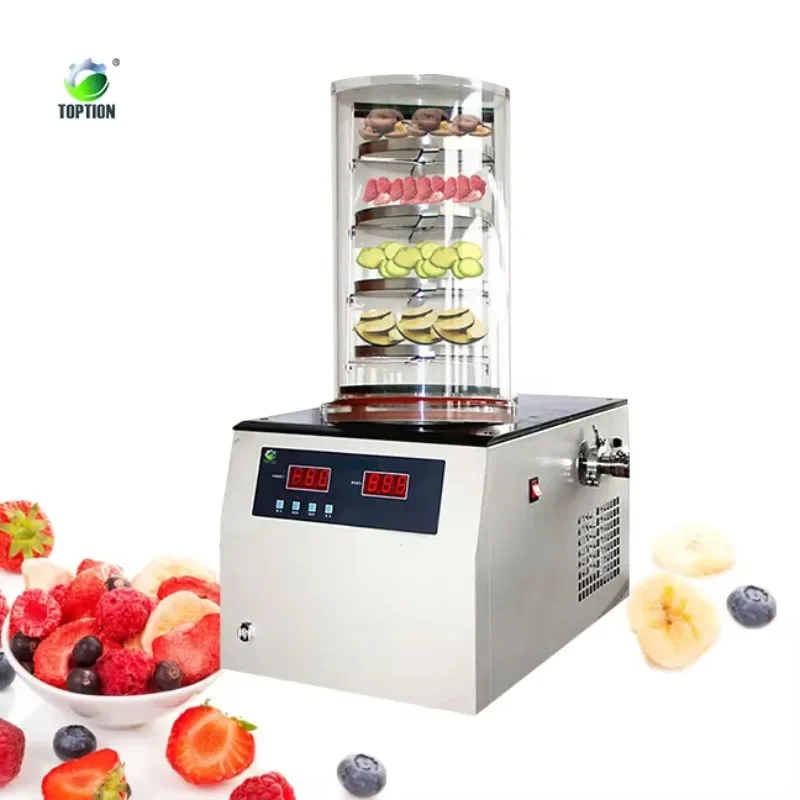 

Electric Stainless Steel Vacuum Freeze Dryer Lab Freeze Drying Equipment for Fruit and Food Freeze Drying Machine