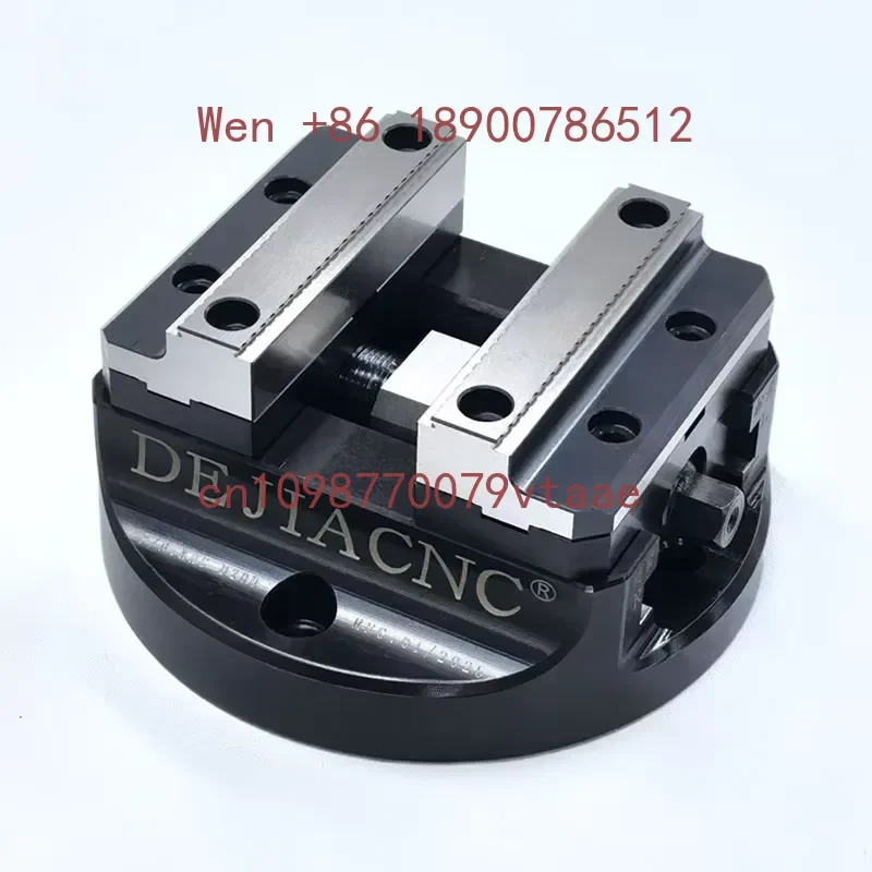 Manual Self-Centering High Precision Modular Universal Vise for Round Rotary Table