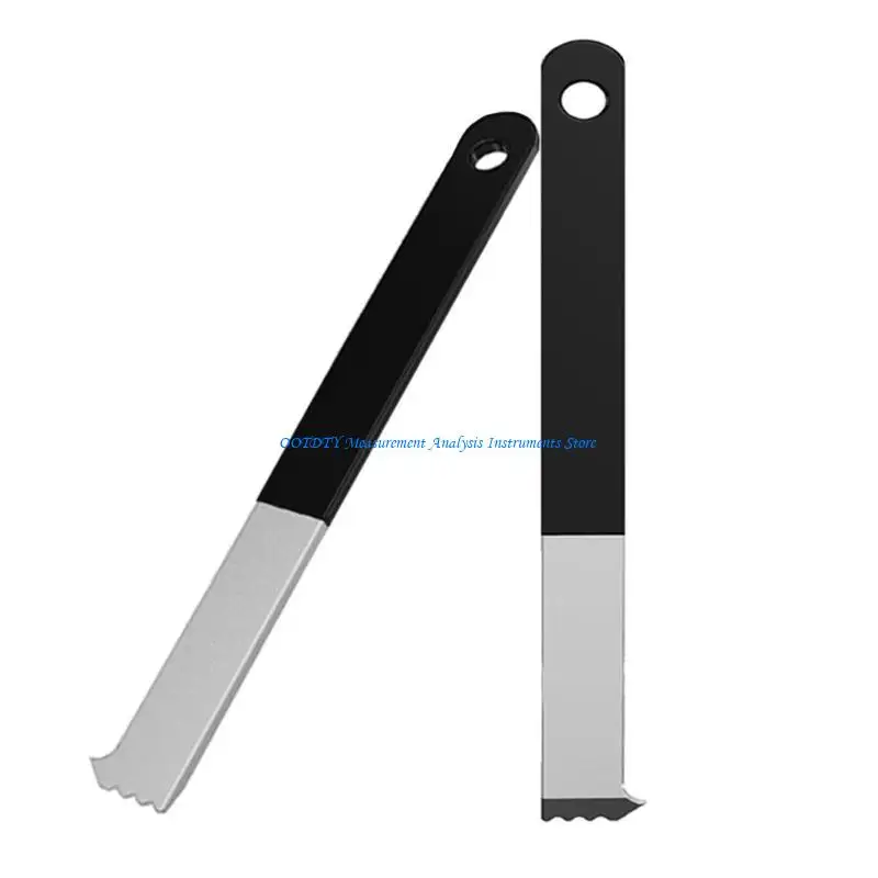 367D 2Pcs Pavers Pullers Pavers Extractor Tool with Joint Scrapers Teeth Gripper Slots Pavers Removal Tool for Garden Yard