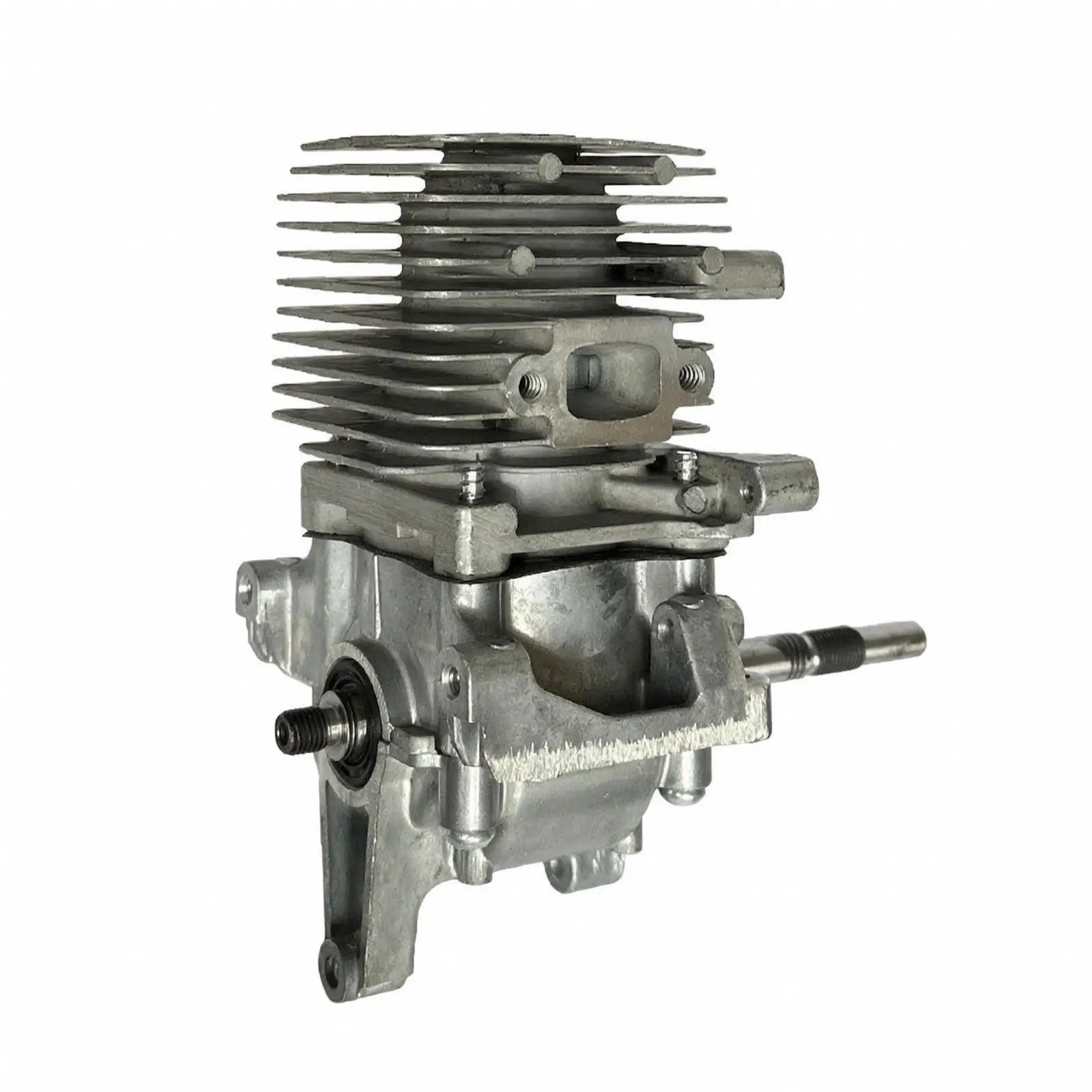 Compact Replacement Engine Assembly Silver-Toned Vegetation Trimmer Head for