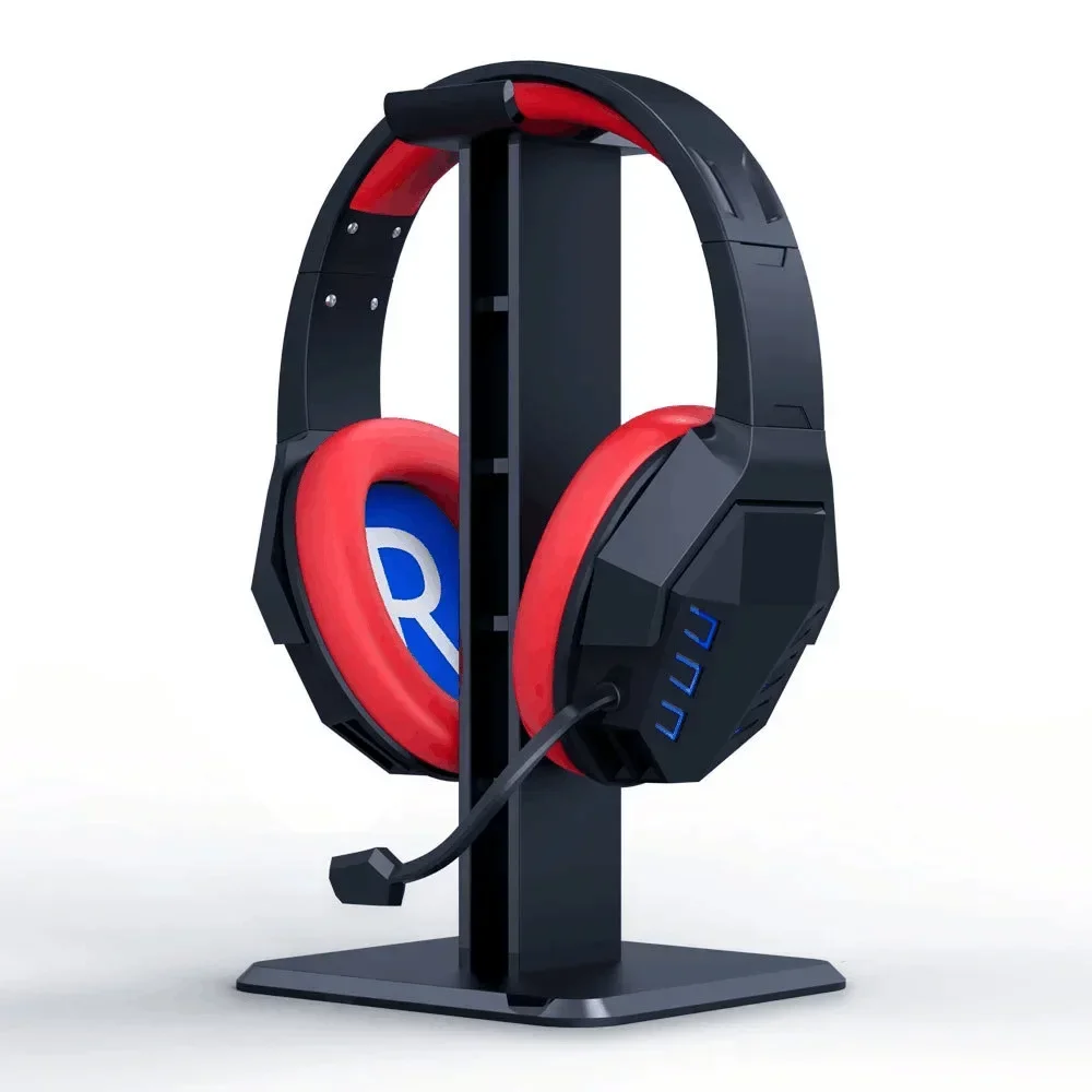 

Creative Headphone Stand Headset Holder Multi-functional Desktop Display Rack for Digital Devices Gaming and Office Use